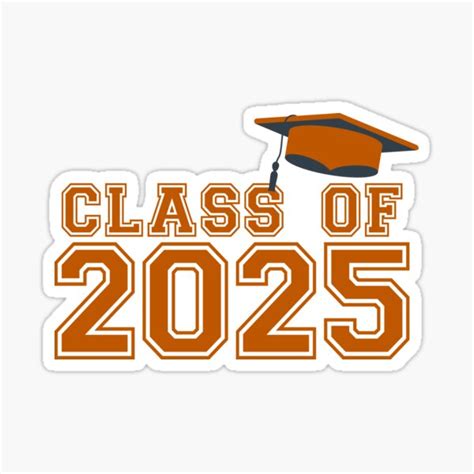 Class Of 2025 Graduation Sticker By Innovateodyssey Redbubble
