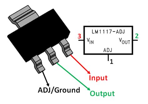 Lm1117 Linear Voltage Regulator Pinout Features Equivalent And Datasheet