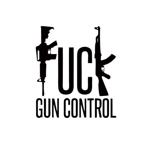 2017 Hot Sale Gun Control Vinyl Decal Car Truck Sticker