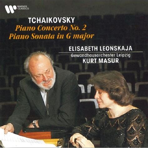 Tchaikovsky Piano Concerto No 2 Op 44 And Piano Sonata No 1 Op 37