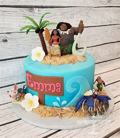 Moana Cake Moana Birthday Party Cake Moana Birthday Cake 3rd Birthday Cakes
