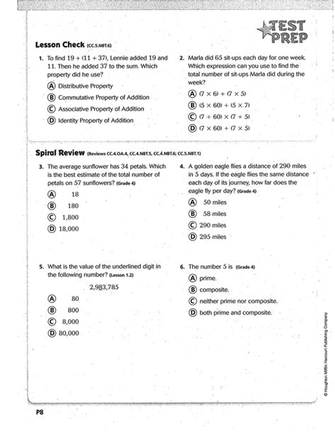Here you will be able to print homework in case you have forgotten your book at school. Go Math Grade 5 Answer Key Homework Book Chapter 1 - Book ...