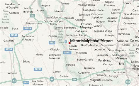 Malpensa International Airport Location Guide