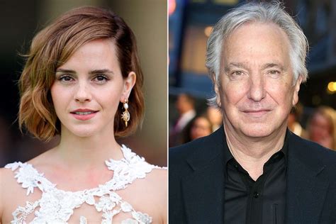 Alan Rickman Once Vented About Emma Watsons Diction In Harry Potter Films