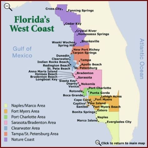 Maps Of Florida Gulf Coast Beaches Map Resume Examples Wk Ydo D