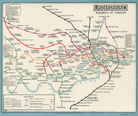 Theo Inglis The Evolution Of The London Underground Map