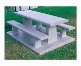 Images of Commercial Concrete Benches
