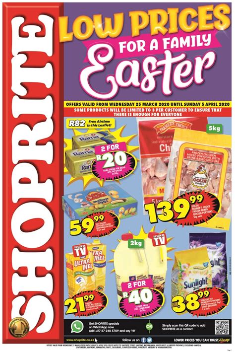 Shop rite free ham 2021 : Shoprite Current catalogue 2020/03/25 - 2020/04/05 - za ...