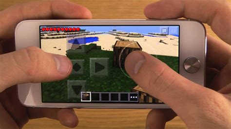 Minecraft Pocket Edition 073 Iphone 5 Ios 7 Beta 5 Hd Gameplay Review