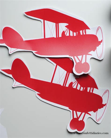 Free cut out people collection 01 | yurii suhov. Free Printable Airplane Party Craft - KATARINA'S PAPERIE