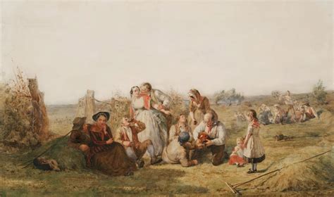 The Haymakers 1850s By John Absolon The Collection Art Gallery Nsw