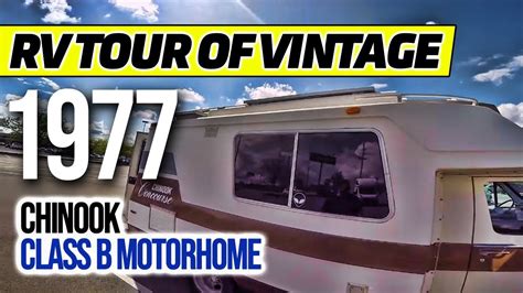 Rv Tour Of Vintage 1977 Chinook Class B Motorhome Youtube