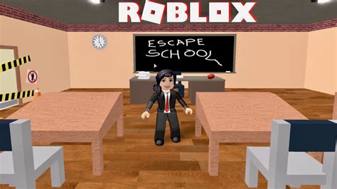 Roblox Escape School Obby Full Run Through Youtube