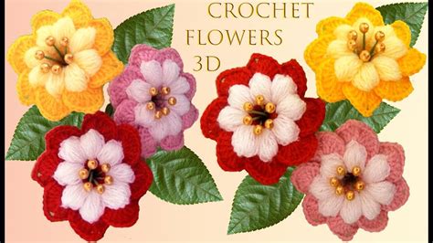 Punto aparche tears tejido a crochet con todos sus secretos / tejiendo perú. Como hacer flores muy fácil a Crochet en punto 3D tejido tallermanualperu - YouTube