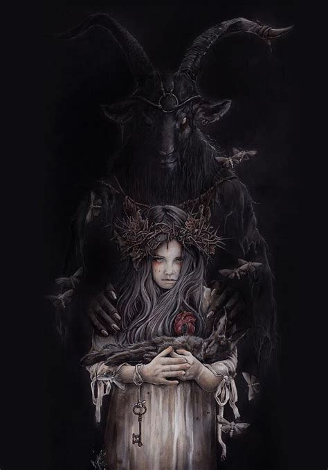 Pin By IJH 666 On Darkness Art Scary Art Dark Fantasy Art Satanic Art