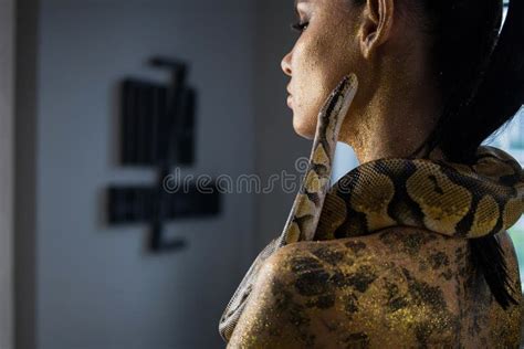 Naked Woman Snake Stock Photos Free Royalty Free Stock Photos