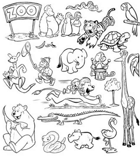 Download High Quality Zoo Clipart Black And White Transparent Png