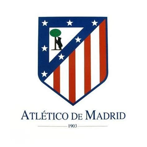 The club play their home games at the wanda metropolitano, which has a capacity of 68,000. Atletico Madrid Sticker Logo | www.unisportstore.com
