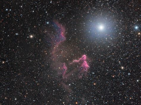 Ic59 And Ic63 Ghost Of Cassiopeia In Halrgb Astronomy Magazine