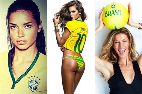 Brazil Scores Big For Sexiest Celebrity Fans At World Cup Thanks To Hot Models Mirror Online