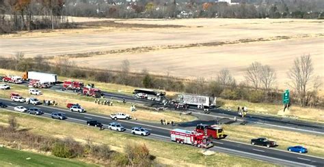 3 Killed 15 Injured After Semi Truck Rear Ends Bus Headed For
