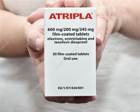 Atripla Hiv Drug Stock Image C0261464 Science Photo Library