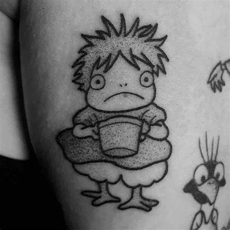 The Best Ponyo Tattoos Dream Tattoos Mini Tattoos Leg Tattoos Cute