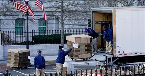 Moving Day Approaching At The Trump White House