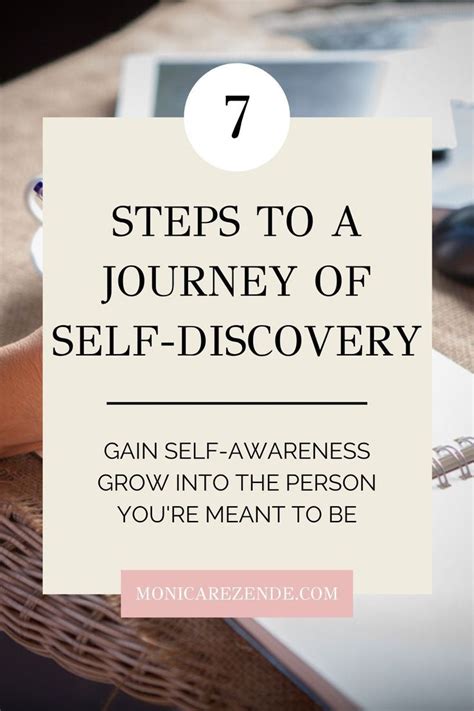 7 Steps To A Journey Of Self Discovery Self Discovery Self Quotes