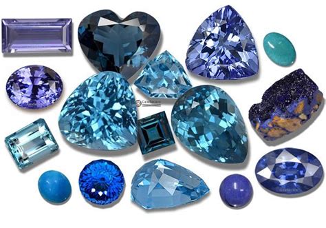 List Of Blue Precious And Semi Precious Gemstones Complete Guide To