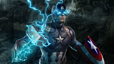 Captain America In Avengers Endgame 4k Wallpapers Hd Wallpapers Id