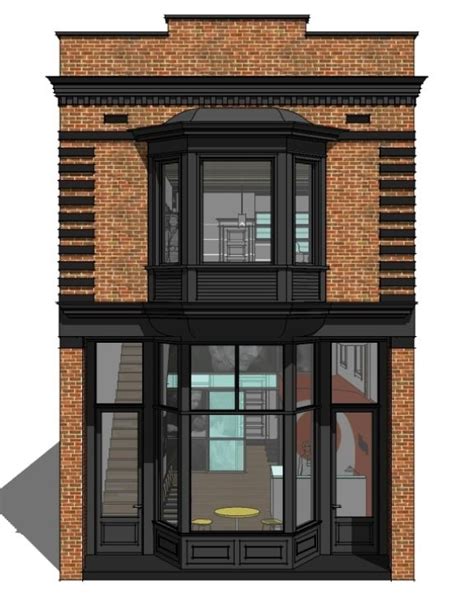 Idea For Shopfront And Home Storefront Design Brick Store Restaurant