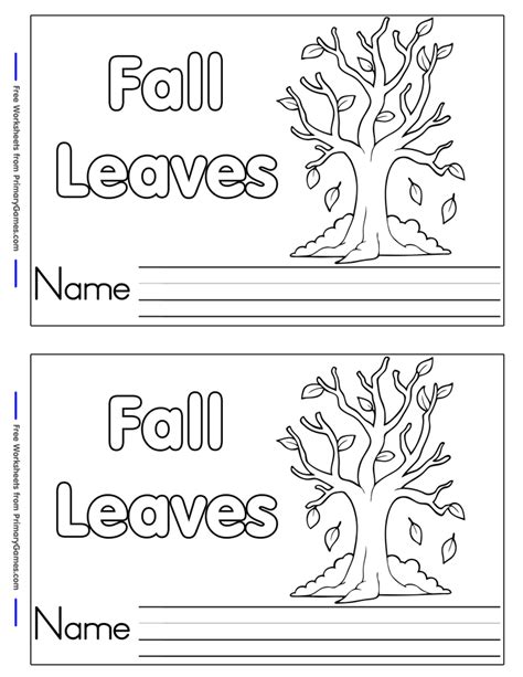 Free Printable Fall Mini Books And Emergent Readers For Use In Your