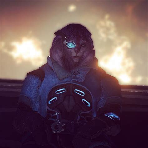 Grumpy Space Cat Space Cat Mass Effect Character