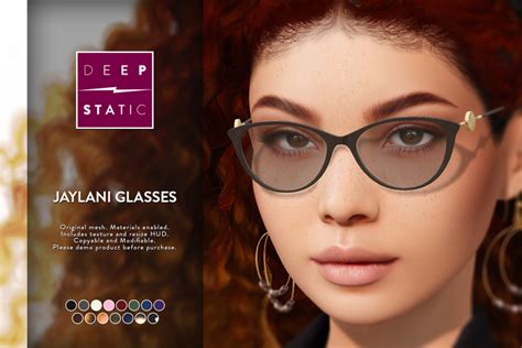 Second Life Marketplace Jaylani Glasses By Deep Static