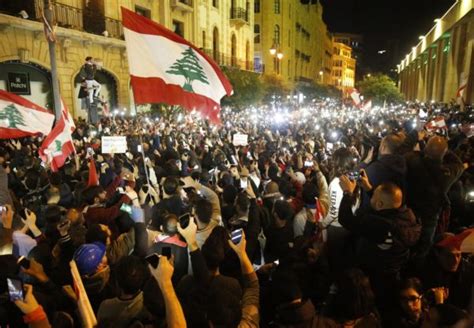 Clashes Rock Beirut Protest For Second Night Ya Libnan