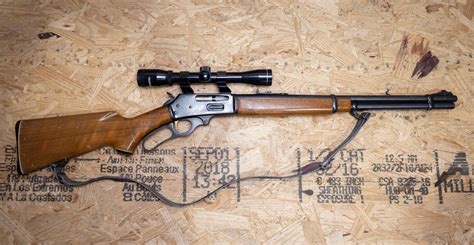 Marlin 336 30 30 Win Police Trade In Rifle With Scope And Jm Stamp