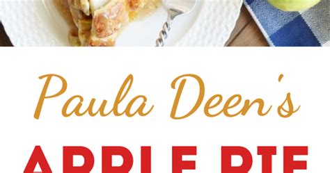 ‎paula deen sits down each week with family and friends to discuss tips on food and cooking. Paula Deen's Apple Pie | delish kitchen