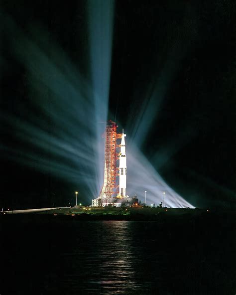 Apollo 8 On The Launch Pad Photograph By Eric Glaser Fine Art America
