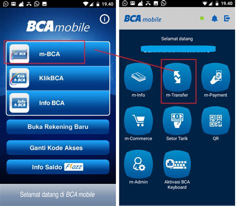 M Banking Bca Ke Dana Cara Mudah Transfer Uang Dengan Aplikasi Mobile