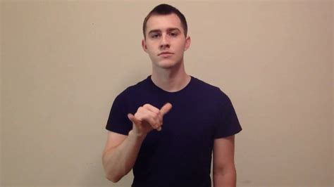 Yellow In American Sign Language Youtube