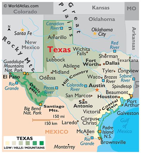 Maps Of North Texas United States Map