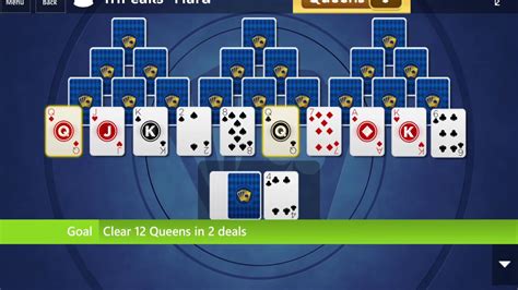 Microsoft Solitaire Collection Tripeaks Hard May 7 2015 Youtube