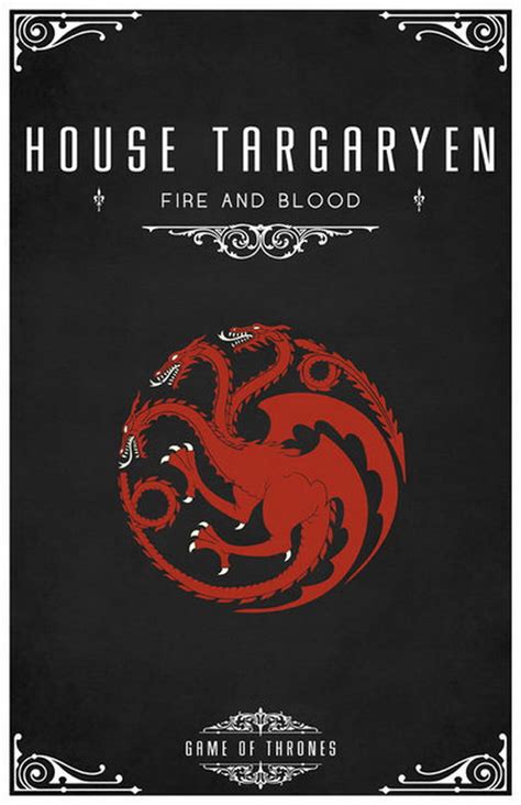 20 Game Of Thrones House Mottos And Sigils 2017