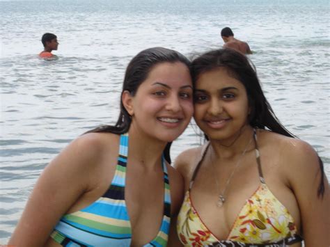 Indian Gf Indian Girls In Bikini At Goa Beach