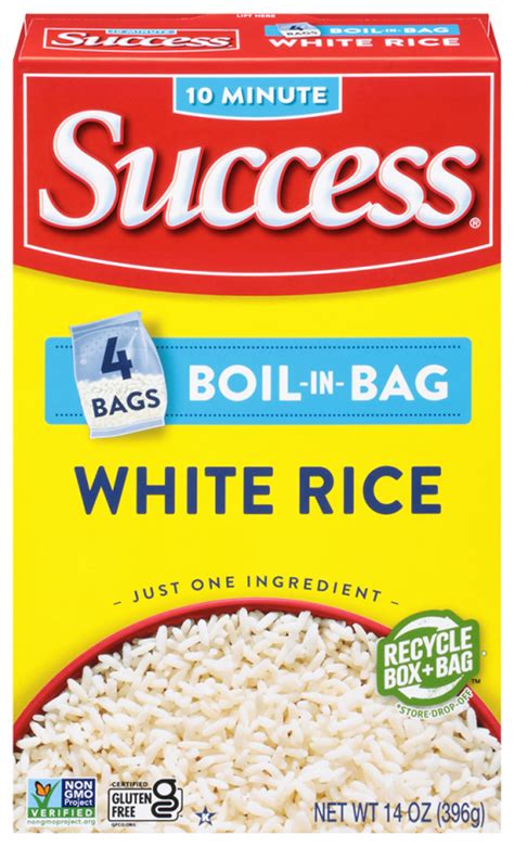 Boil In Bag White Rice Success® Rice