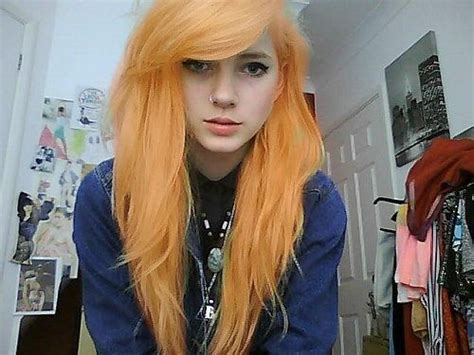 Light Orange Hair X Here It Goes Pinterest Colors