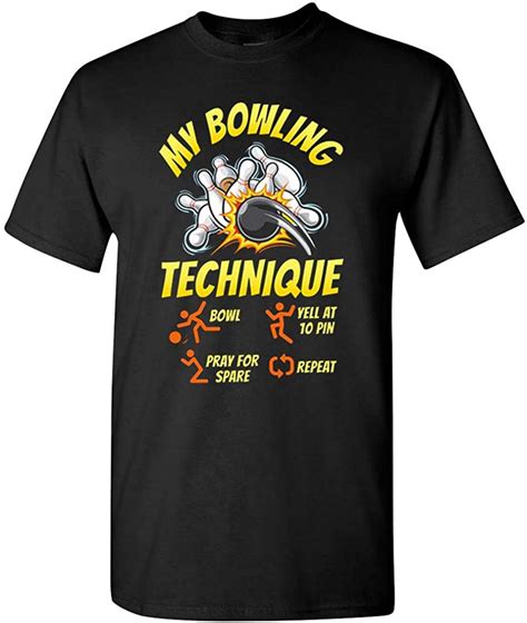 Bowling Player Bowler Bowling Team League T Shirt Uk Clothing