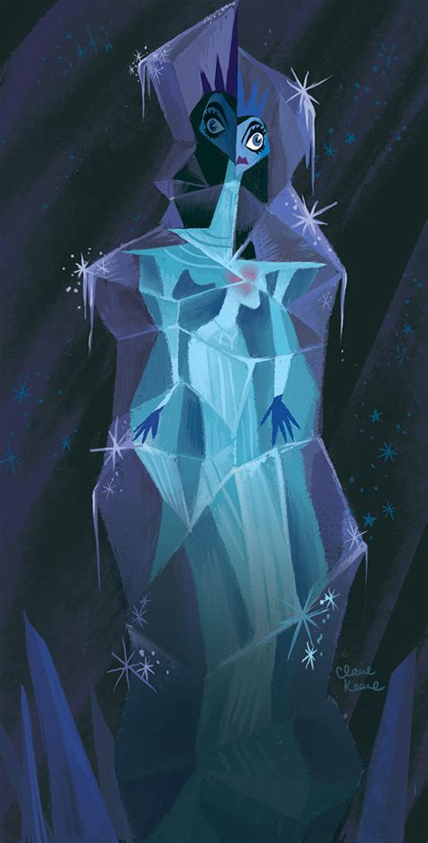 Frozen Concept Art Elsa Dress