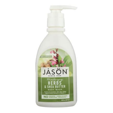 Jason Pure Natural Body Wash Moisturizing Herbs 30 Fl Oz 1 Kroger